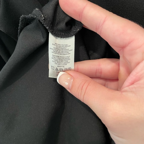 Ann Taylor XS Petite Women’s Black Blouse - Picture 3 of 7